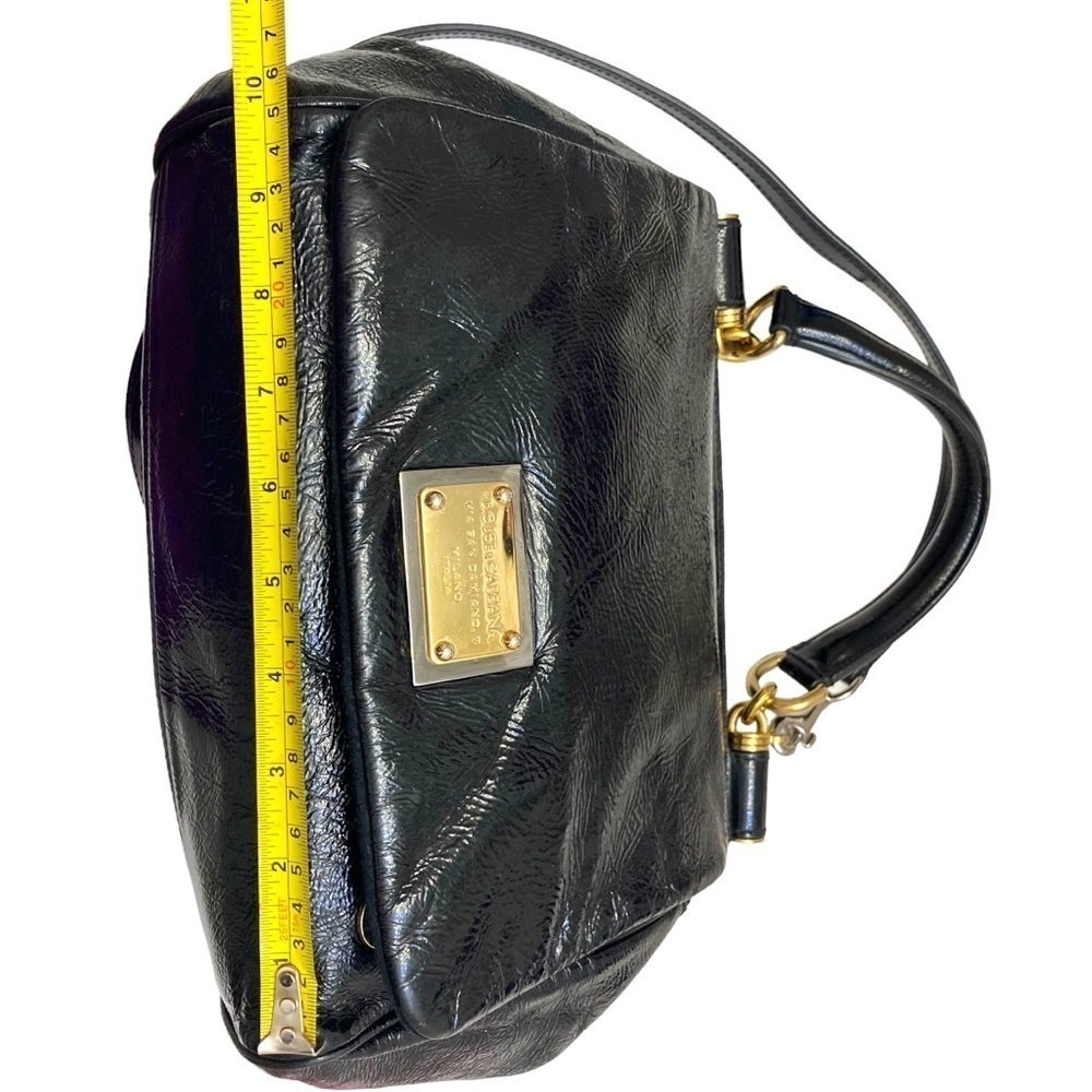 Dolce & gabbana black patent leather satchel bag - Picture 3 of 12